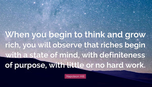 "THINK AND GROW RICH" Napoleon Hill Ebook - FabulousLife