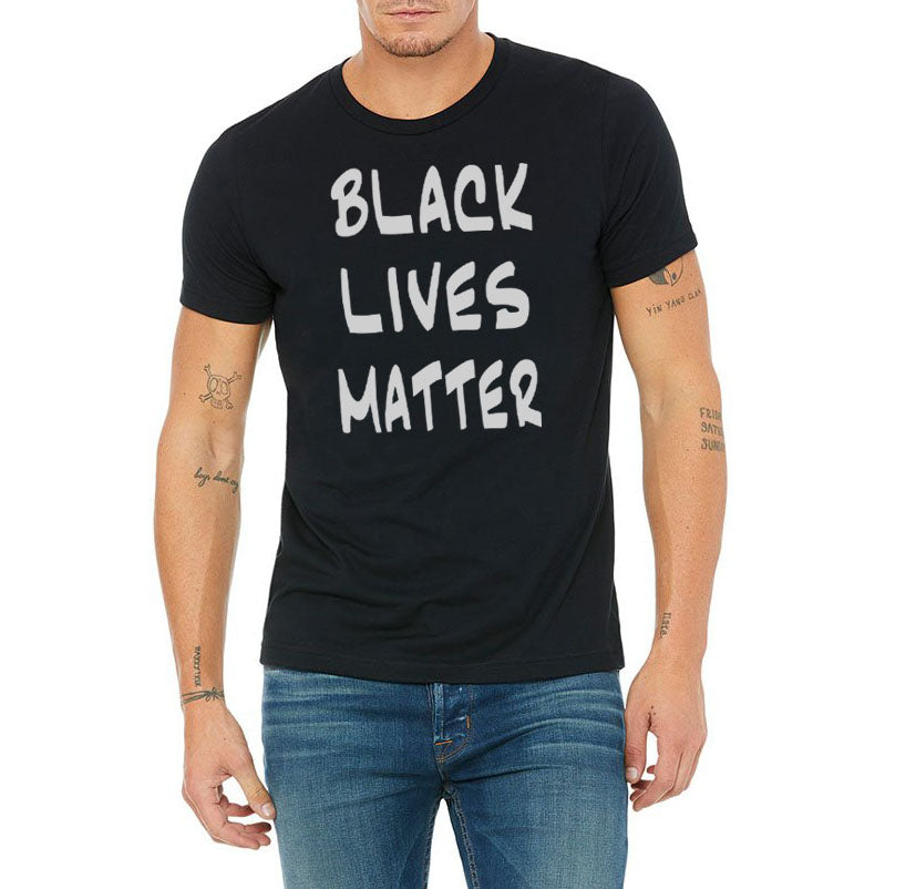 "BLACK LIVES MATTER" Unisex Short Sleeve Jersey Tee