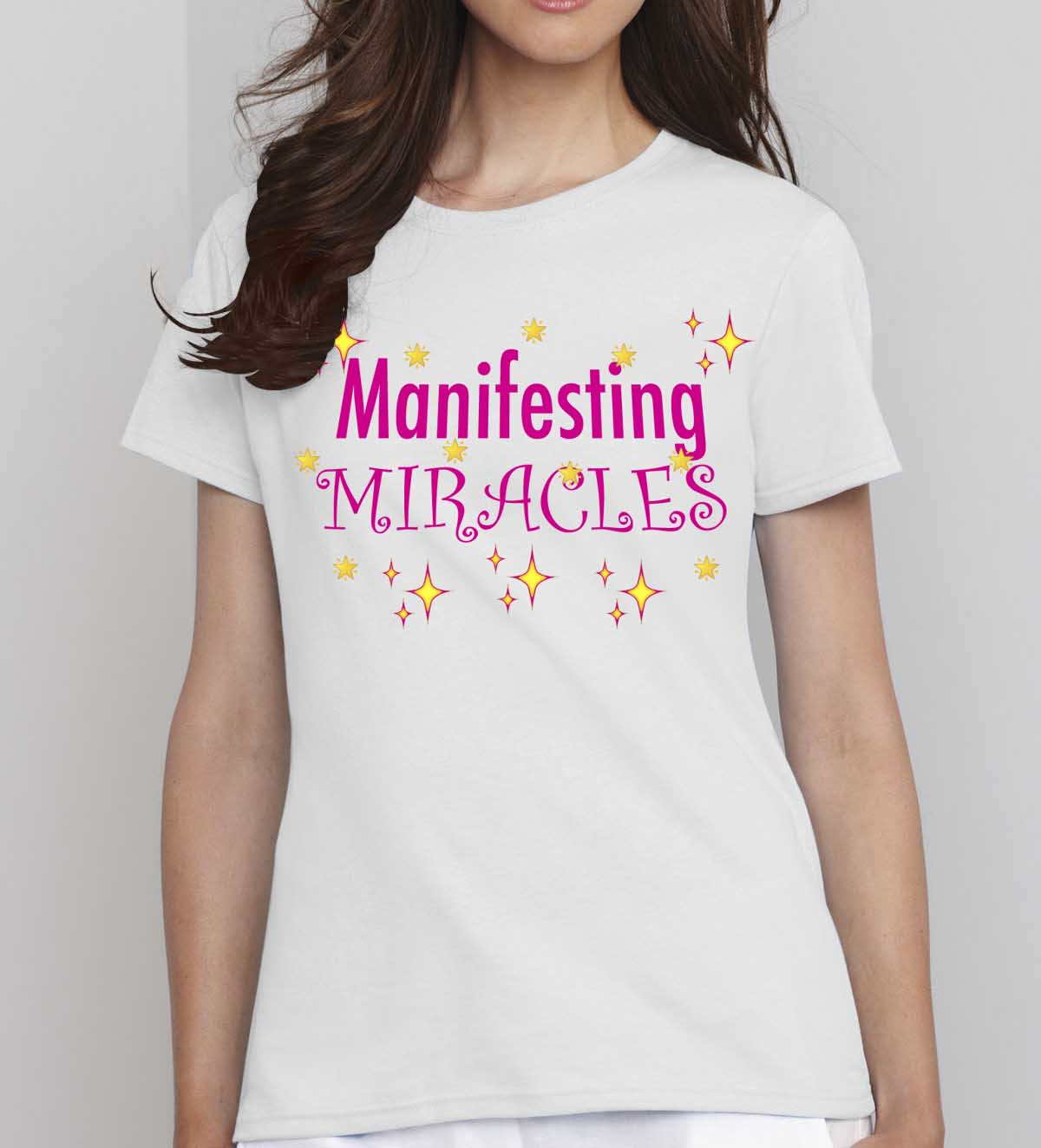 MANIFESTING MIRACLES - Unisex Short Sleeve 100% Cotton Jersey T-Shirt - FabulousLife