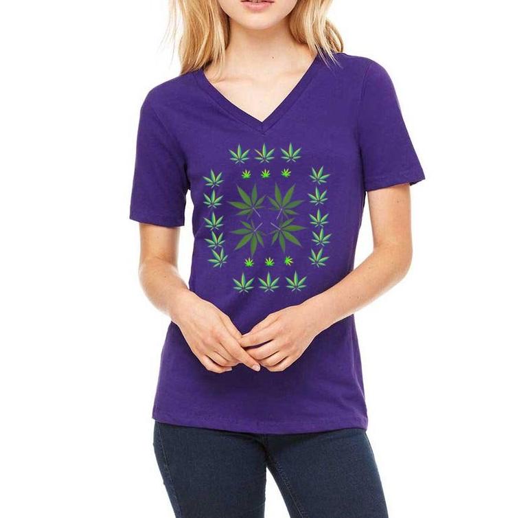 FASHION 420 T-Shirt: Miracle Plant Unisex Short Sleeve V-Neck Cotton Jersey - FabulousLife